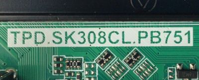 MAIN FUENTE COMBO PARA TV JVC ORIGINAL FHD ROKU TV / NUMERO DE PARTE 240038 / TPD.SK308CL.PB751 / CVTE9011ARA0 / B22053949 / B22053949 / 9011-240038 / 9011-240038-SE201481 / PANEL K430WDF / DISPLAY LC430DUQ (SK)(A3) / MODELO SI43FRF - Imagen 3